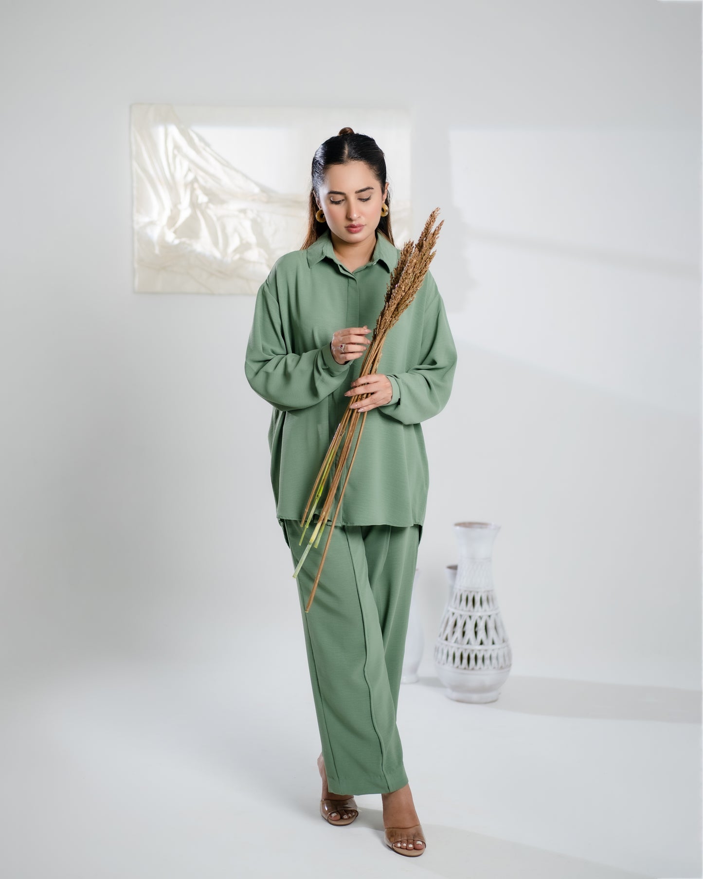 Green Co-Ord Set